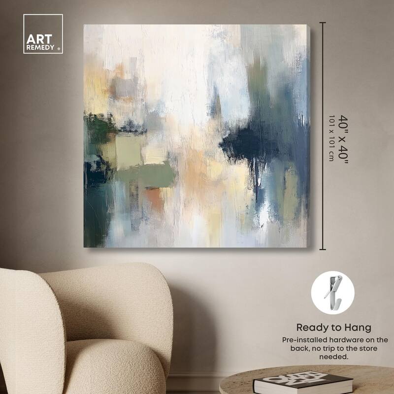 Abyssal Light Canvas by Art Remedy, Gallery Wrapped