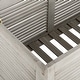 preview thumbnail 12 of 11, SAFAVIEH Outdoor Elina 47.2-Inch Grey Wash Cushion Storage Box - 47.2" x 17.7" x 18.9"