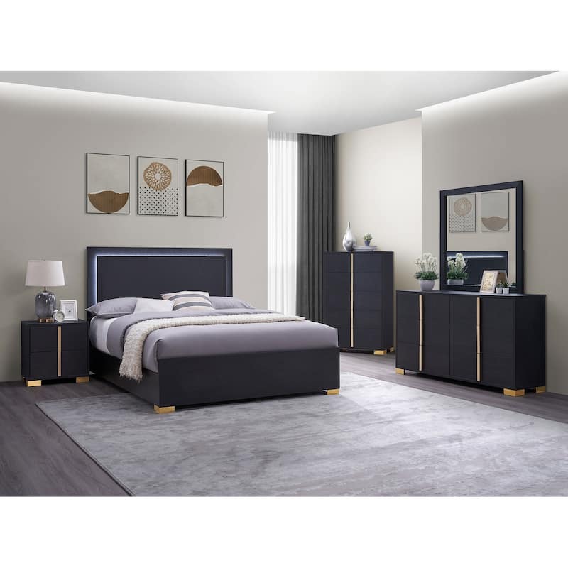 Marceline Contemporary Wood 6-drawer Bedroom Dresser
