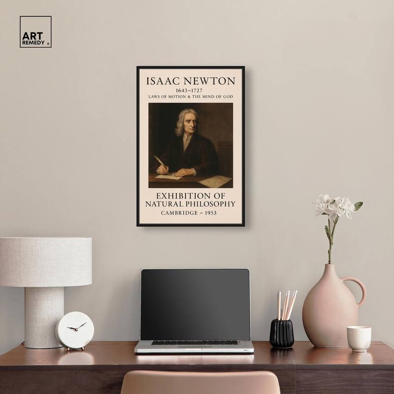 Newtonian Mind Canvas by Art Remedy
