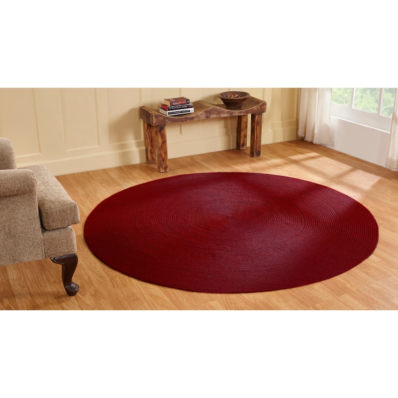 Better Trends Alpine Braid 100% Polypropylene Stain-resistant & Double-Sided Reversible Durable Indoor Area Utility Rug