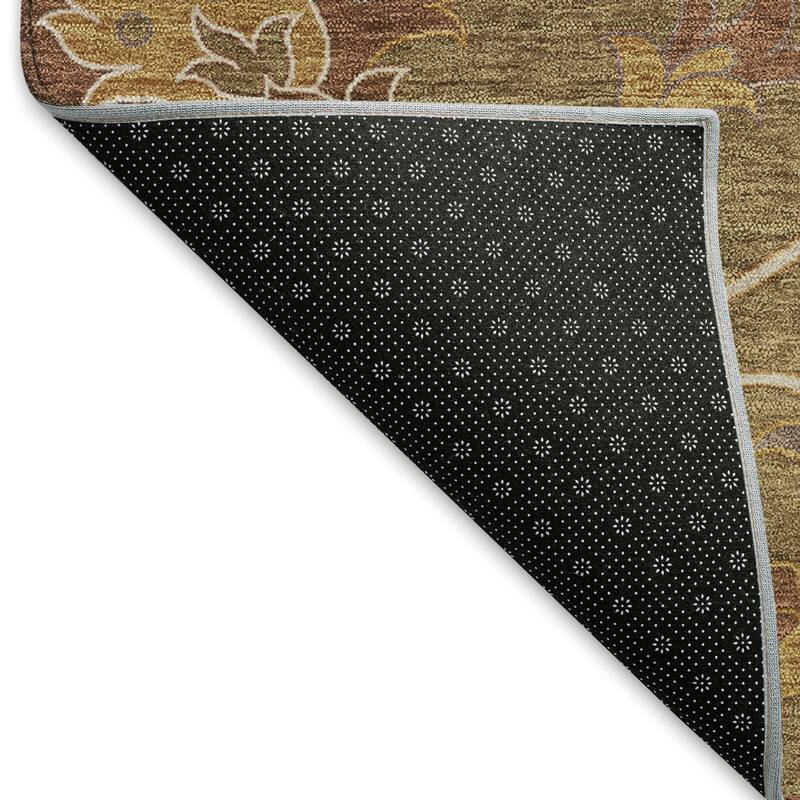 Machine Washable Indoor/ Outdoor Traditional Luna Chantille Rug