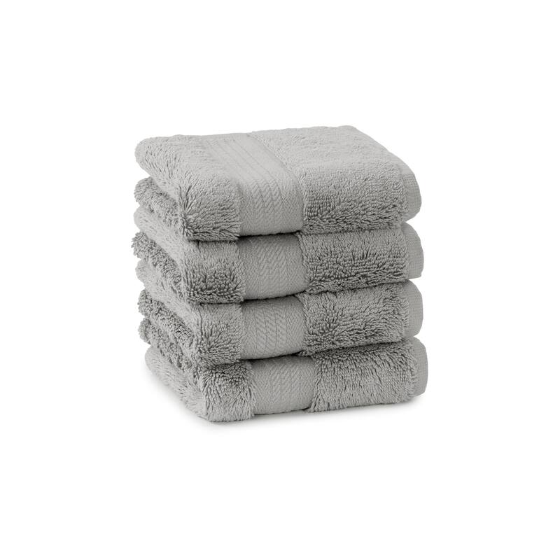 Robin Heavy Weight Washcloth set of 4 - Fog