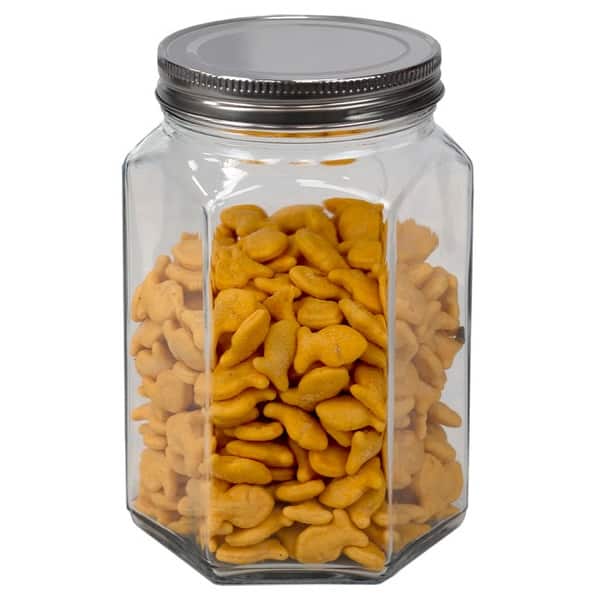 Airtight Glass Jars with Bamboo Lid and Spoons - Bed Bath & Beyond
