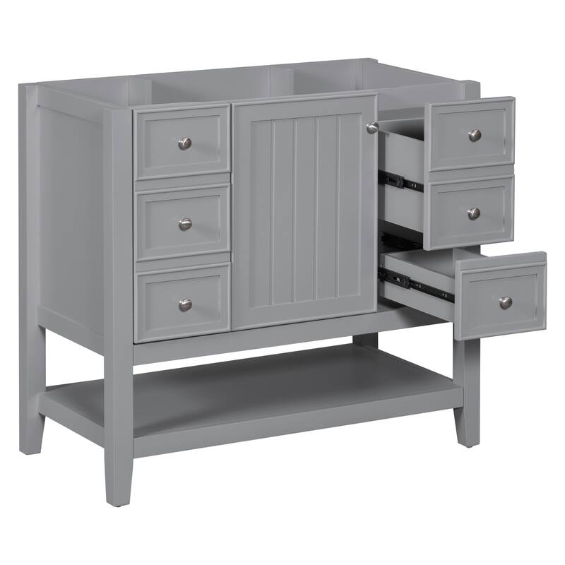 36" Bathroom Vanity without Sink