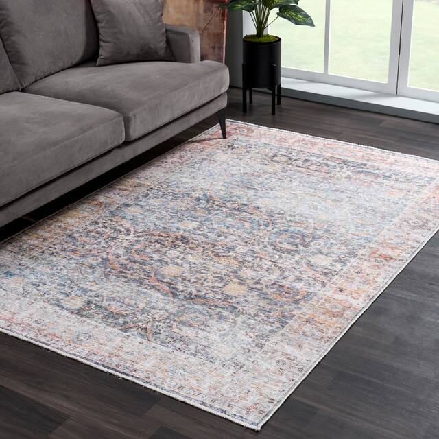 Bloom Rugs Caria Washable Non-slip Area Rug