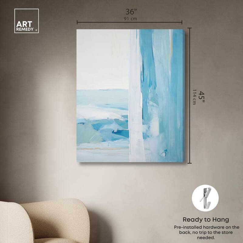Transcendent Tides II Canvas by Art Remedy, Gallery Wrapped