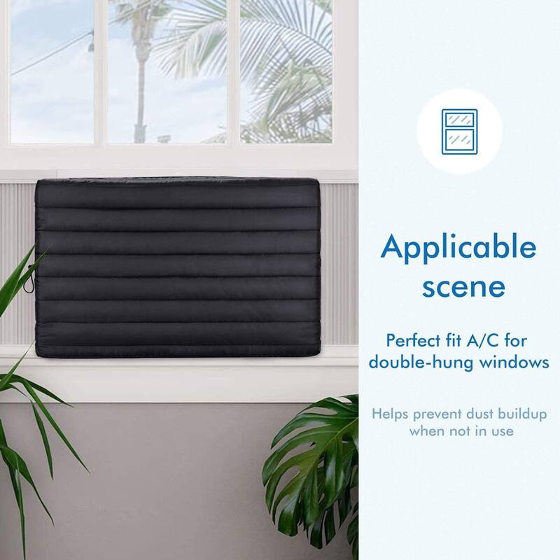 Wellco 25 in. L x 17 in. W x 3.5 in. H Black Outdoor Patio Air