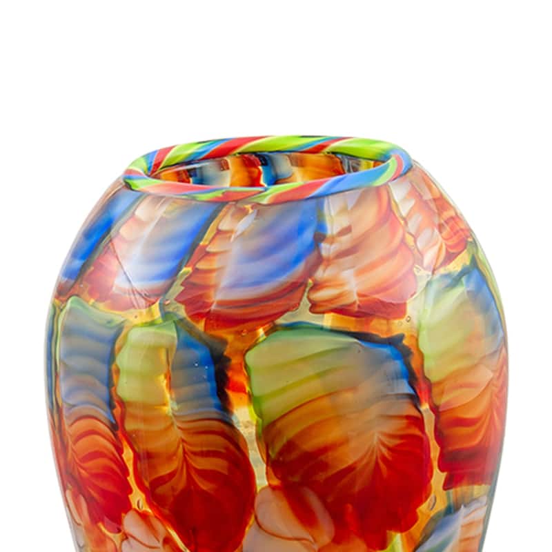 Adoro Hand Blown Art Glass Vase