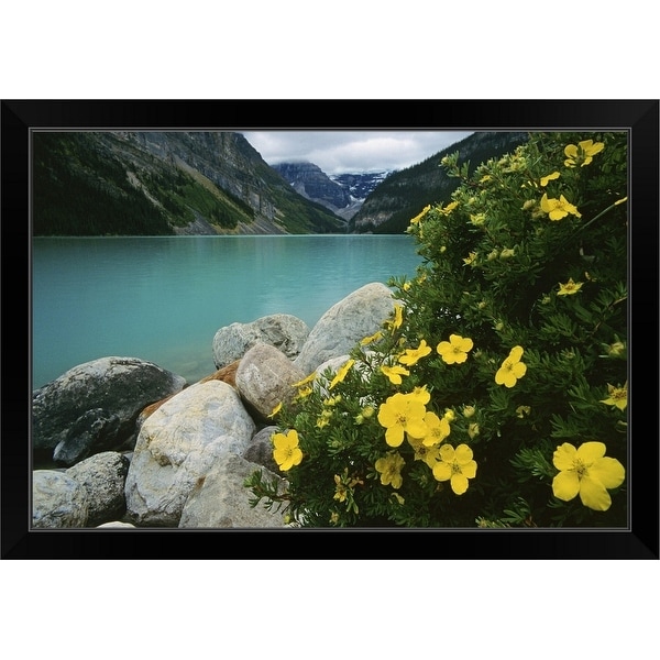 "Lake Louise Banff National Park, Canada" Black Framed Print