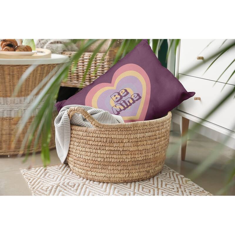 Be Mine Valentines Day Decorative Throw Pillow