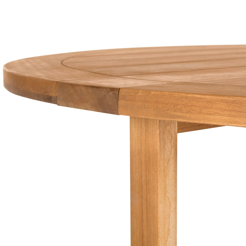 SAFAVIEH Outdoor Madalynn Round Dining Table - 47Wx47Dx30H