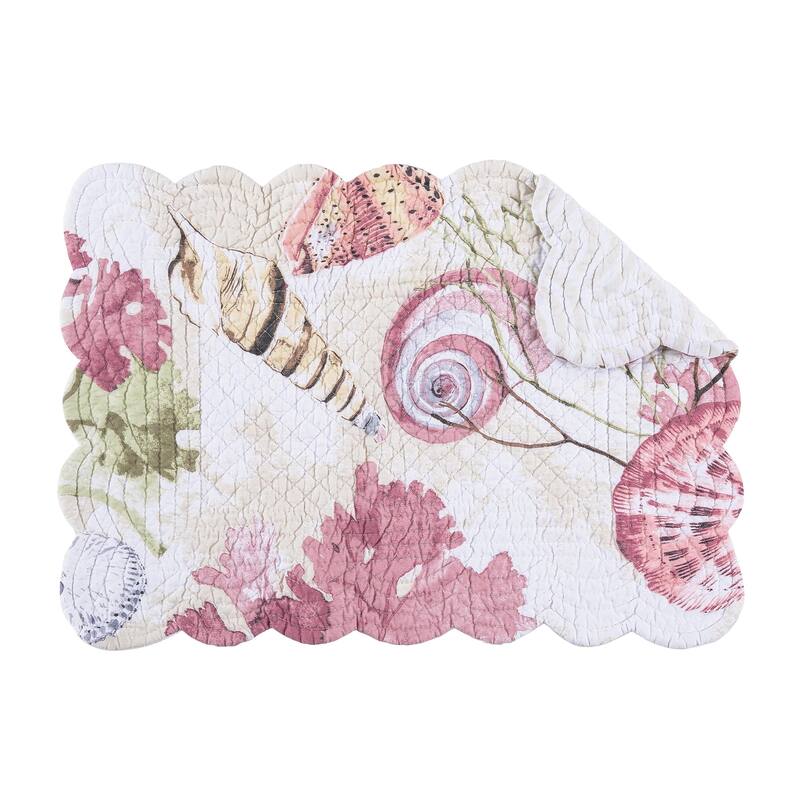 Vilano Bay Quilted Placemat Set 6