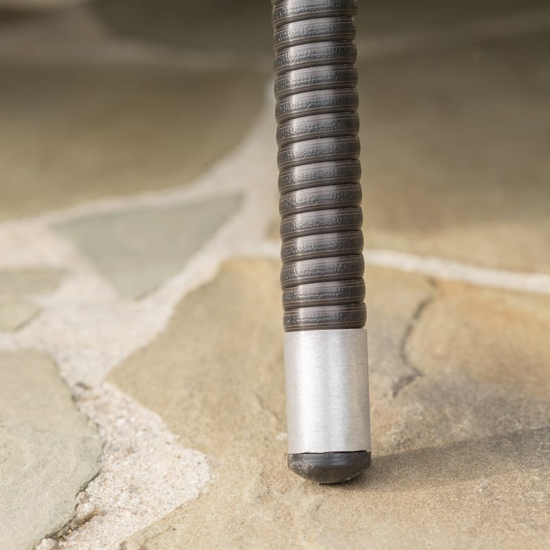 Corsica Outdoor Oval Wicker Dining Table by Christopher Knight Home