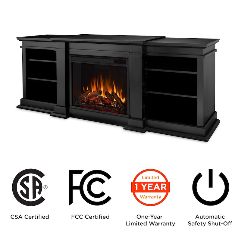 Fresno 72" Media Electric Fireplace by Real Flame