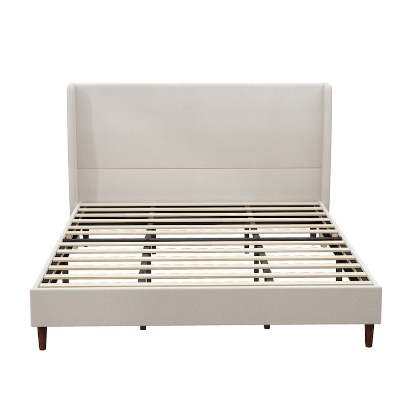 Upholstered Headboard Platform Bed Comfort Bed Frame