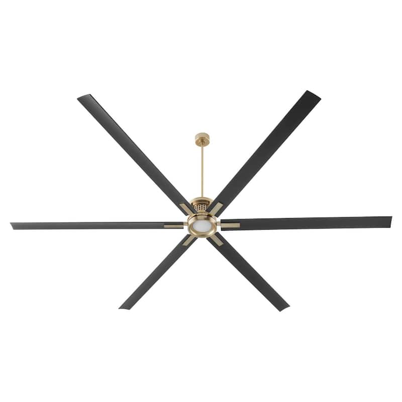 Quorum International 101206 Zeus 120" 6 Blade Indoor / Outdoor Ceiling