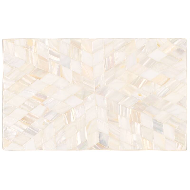 SAFAVIEH Asbjorg Set of 2 Boxes (Fully Assembled) - 9.8 In. W x 5.9 In. D x 4.9 In. H - 10Wx6Dx5H