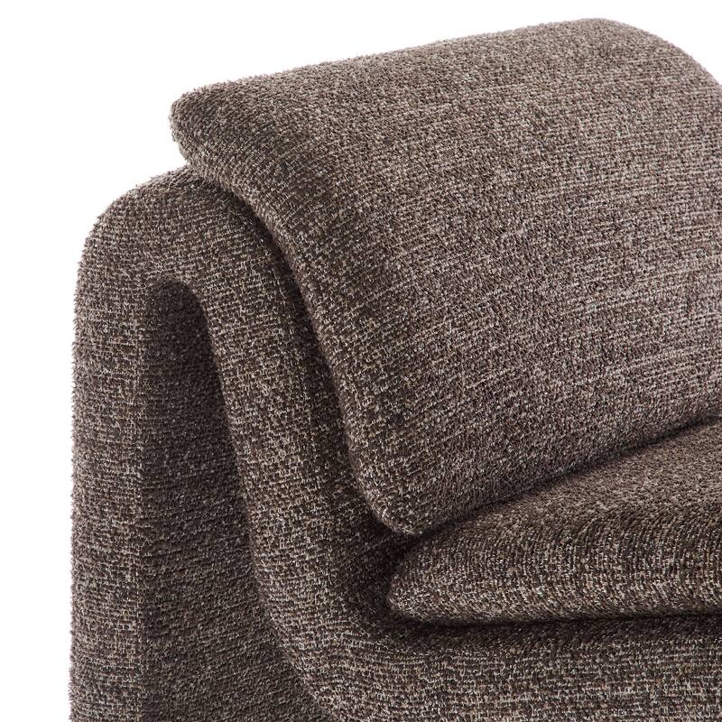 Lume Boucle Upholstered Armless Accent Chair