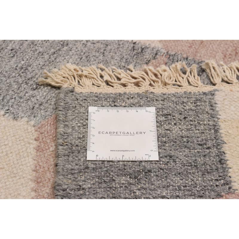 Ankara Grey Kilim 5'2" x 8'0" - 5'2 x 8'0