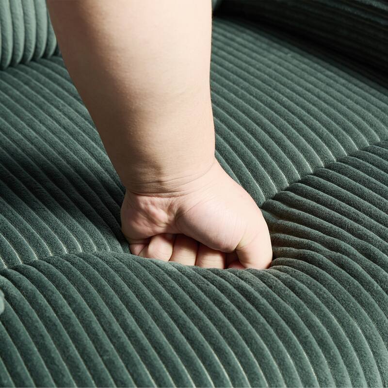 Corduroy Adjustable Recliner Chair Sofa for Living Room