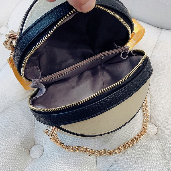 purse shaped like a basketball