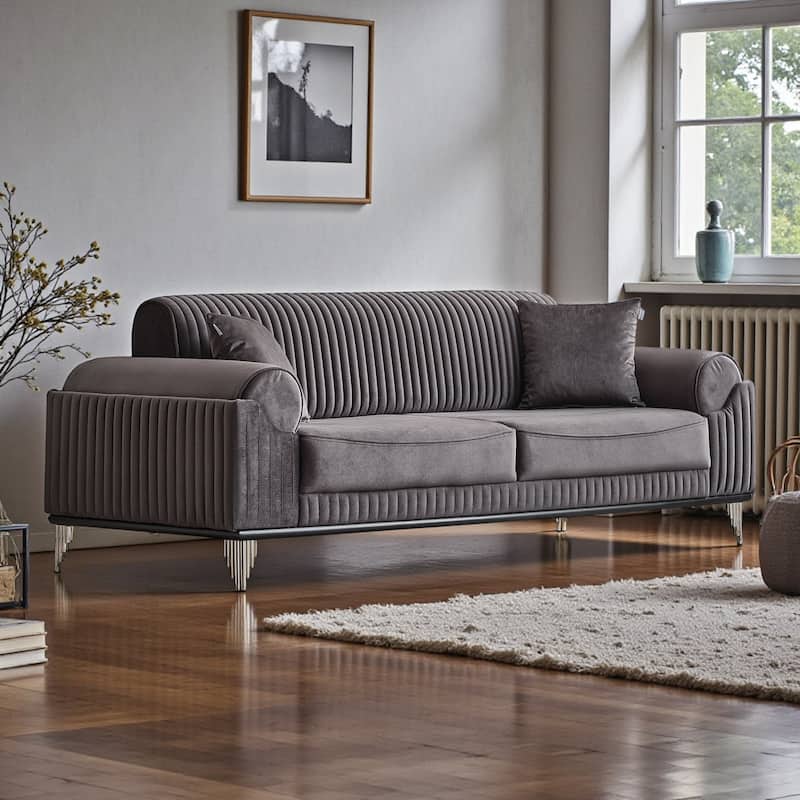 Flow 2 Pieces Living Room Sets 1 Sofa 1 Loveseat