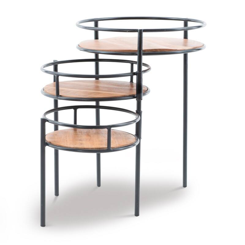 Linon Lakis Three Tier Plant Stand