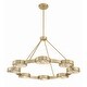 preview thumbnail 4 of 6, Orson 8 Light Modern Gold Pendant - 38.5"W x 21.5"H
