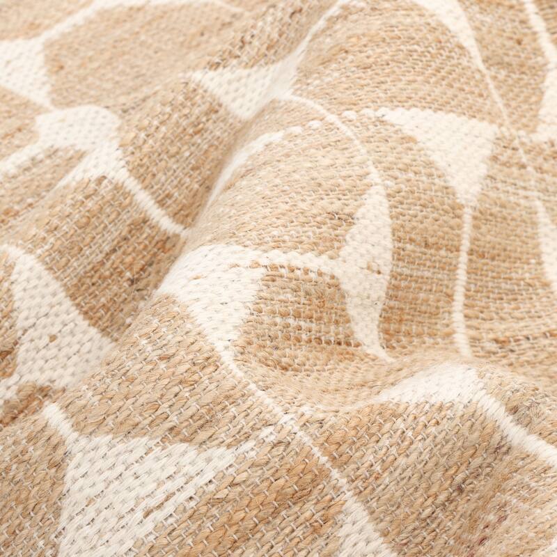 Overton Handmade Modern Contemporary Geometric Area Rug