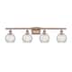 Option Antique Copper Finish / Clear Water Glass