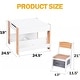 preview thumbnail 5 of 4, Children's Table and Chair 3-Piece Set