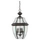 preview thumbnail 1 of 0, Newbury 3-Light Outdoor Hanging Lantern in Medici Bronze Medici Bronze