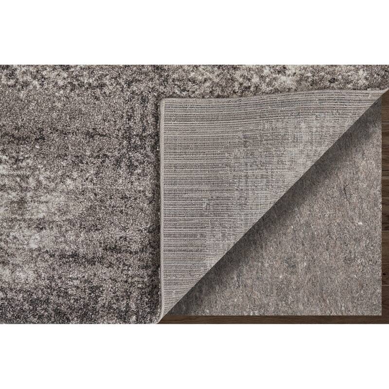 HomeRoots Abstract Industrial Rectangle Area Rug