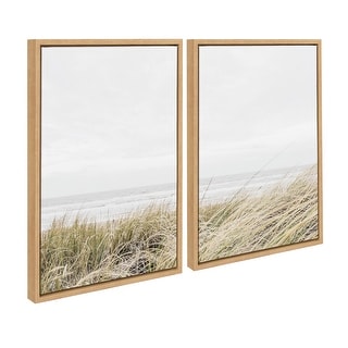 Kate and Laurel Sylvie East Beach Framed Canvas by Amy Peterson