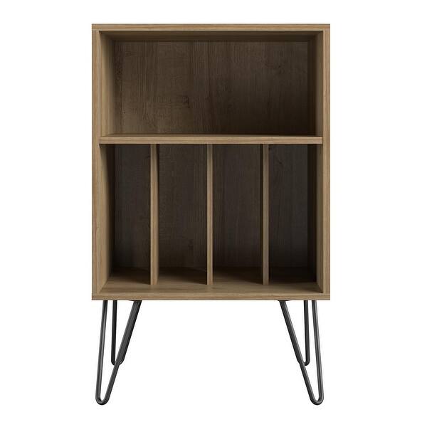 Novogratz Concord Turntable Stand On Sale Overstock 19975838 Natural