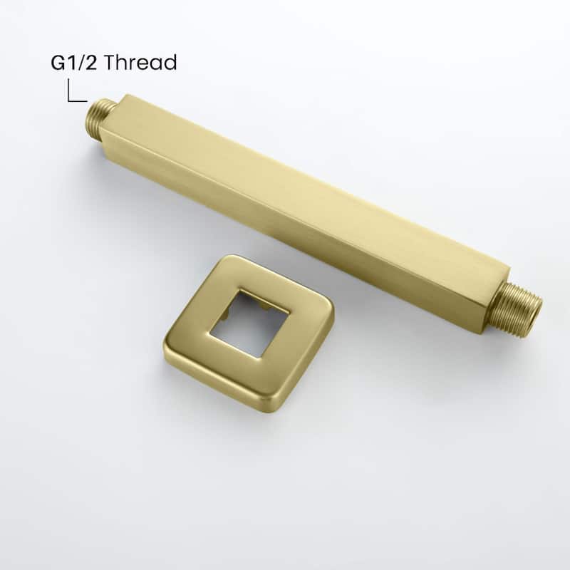 Cube 8" Ceiling Mounted Shower Arm