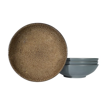 Red Vanilla Art Brown Coupe Bowls Set of 4