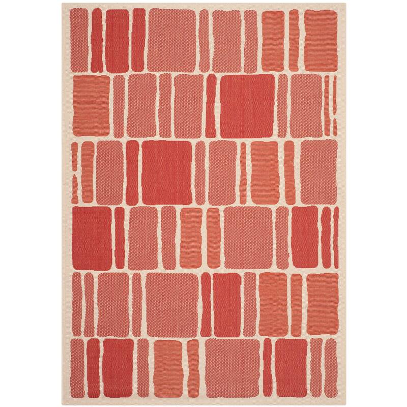 Martha Stewart by SAFAVIEH Blocks Indoor/ Outdoor Waterproof Rug