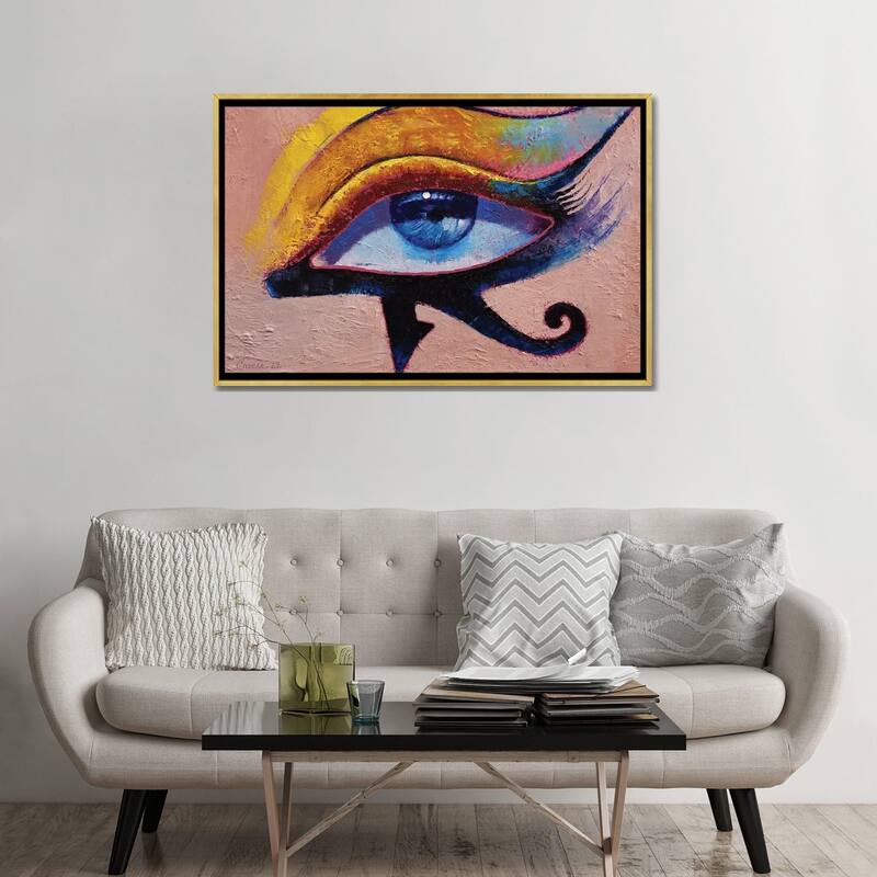 iCanvas "Eye Of Horus" by Michael Creese Framed