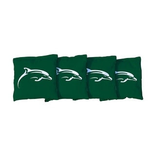 Le Moyne Dolphins Green Cornhole Bags