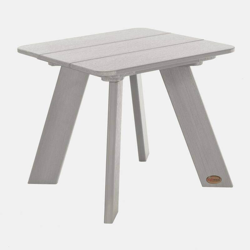 HIGHWOOD Modern Side Table - Harbor Gray
