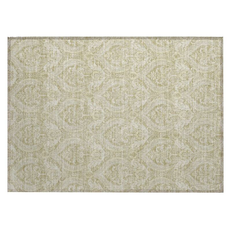 Almit Lush Floral Weather Resistant Versatile Elegance Outdoor Rug