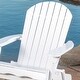 preview thumbnail 43 of 71, Hanlee Outdoor Rustic Acacia Wood Folding Adirondack Chair (Set of 2) by Christopher Knight Home
