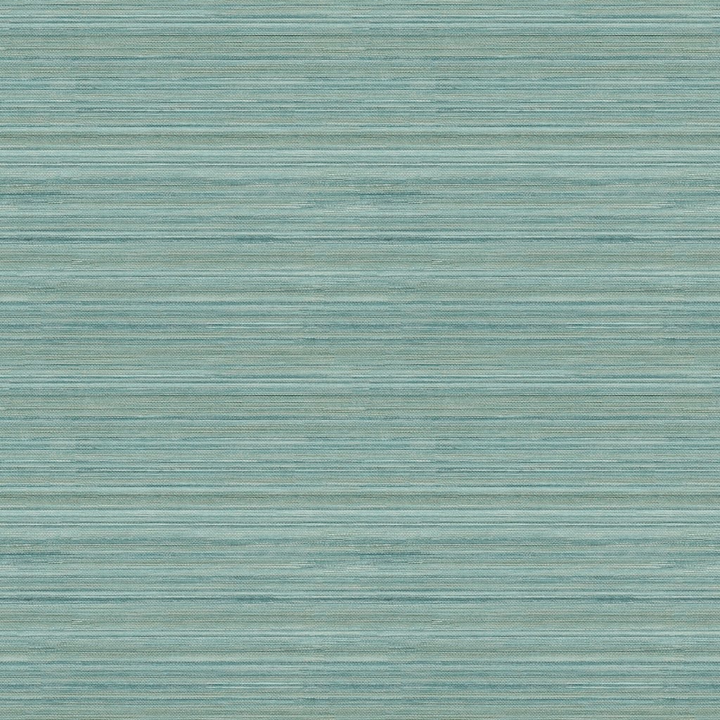 A-Street Prints Skyler Teal Striped Wallpaper