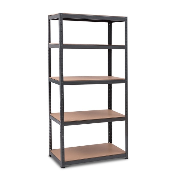 71" x 36" Heavy Duty 5 Level Adjustable Storage Garage Shelf