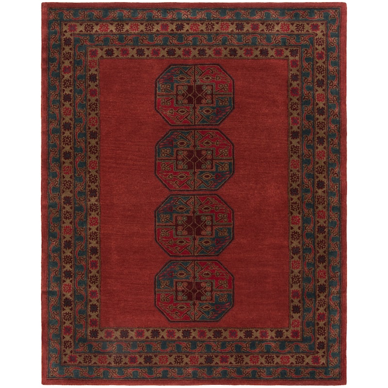 SAFAVIEH Handmade Heritage Katla Traditional Oriental Wool Rug