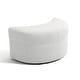 preview thumbnail 105 of 198, 41" W Oversized Accent Barrel Swivel Chair with Moon Storage Ottoman