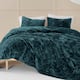 Wonderful Diamond Velvet 3 Piece Quilt Set