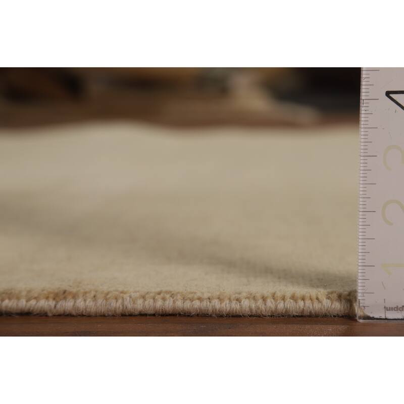 Modern Gabbeh Oriental Area Rug Handmade Wool Carpet - 6'5" x 9'7"